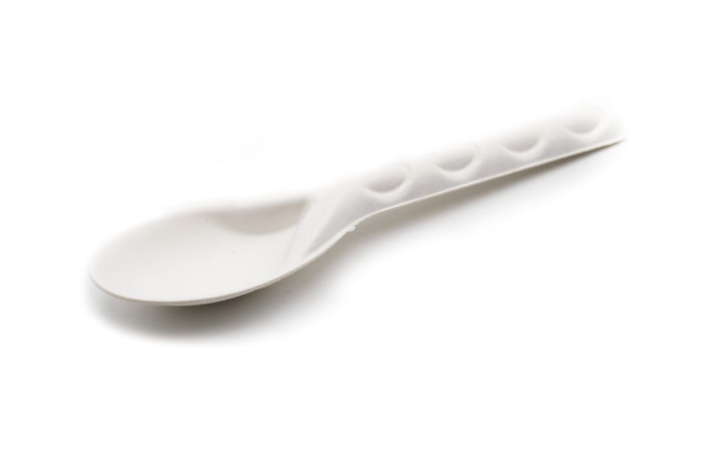 2830024 Bagasse White Dessert Spoon