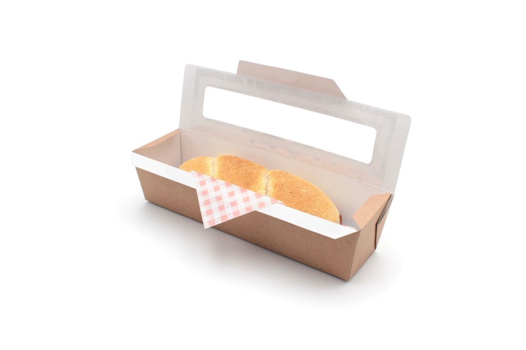 Kraft Bagette Box
